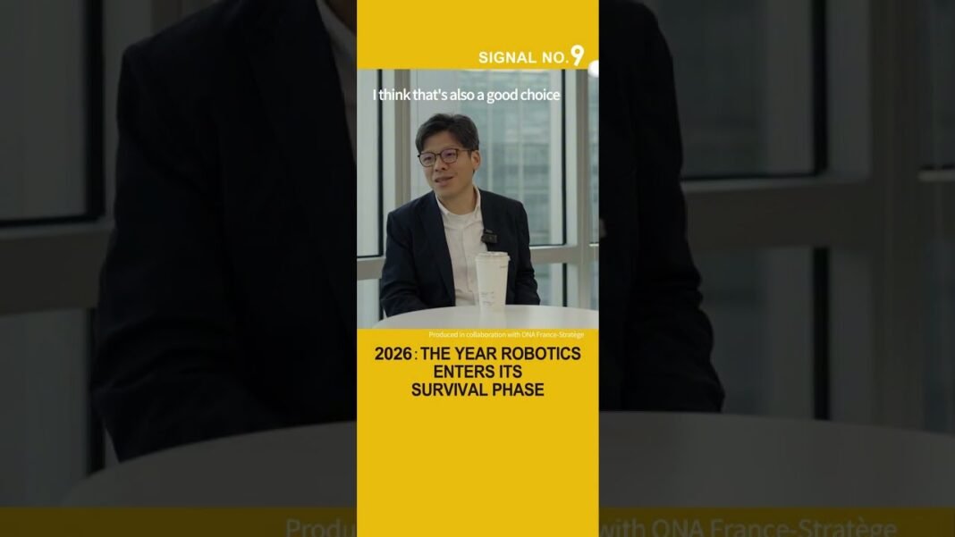 2026: THE YEAR ROBOTICS ENTERS ITS SURVIVAL PHASE 2026: THE YEAR ROBOTICS ENTERS ITS SURVIVAL PHASE