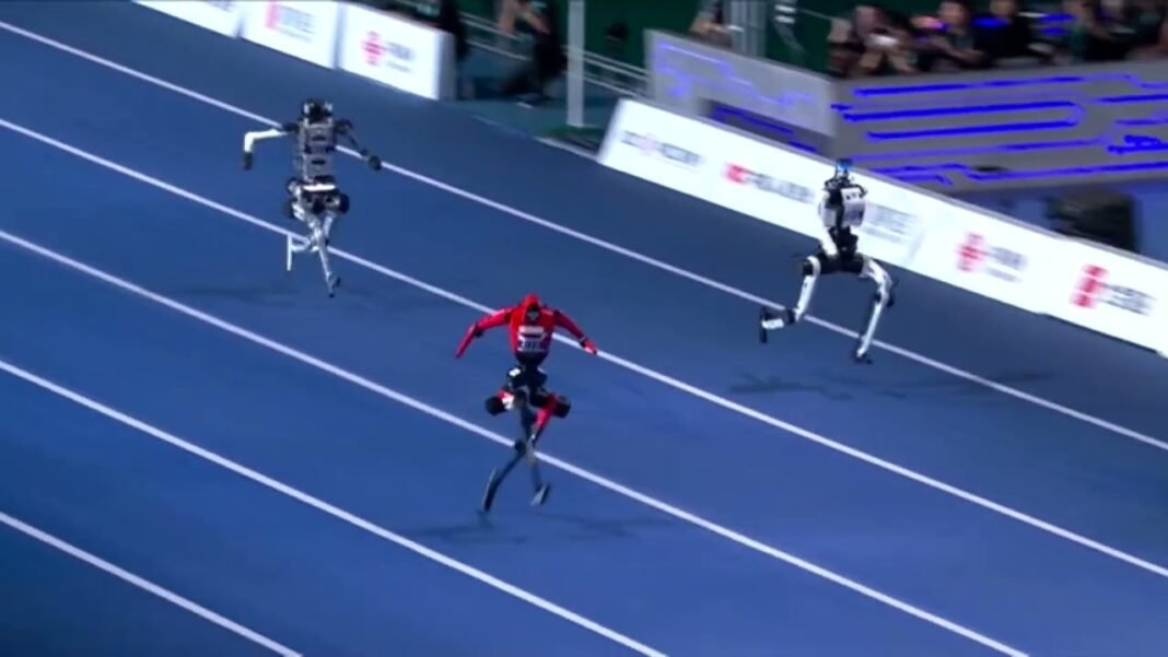 Robots humanoïdes : le vrai record à battre n’est peut-être pas celui d’Usain Bolt Robots humanoïdes : le vrai record à battre n’est peut-être pas celui d’Usain Bolt